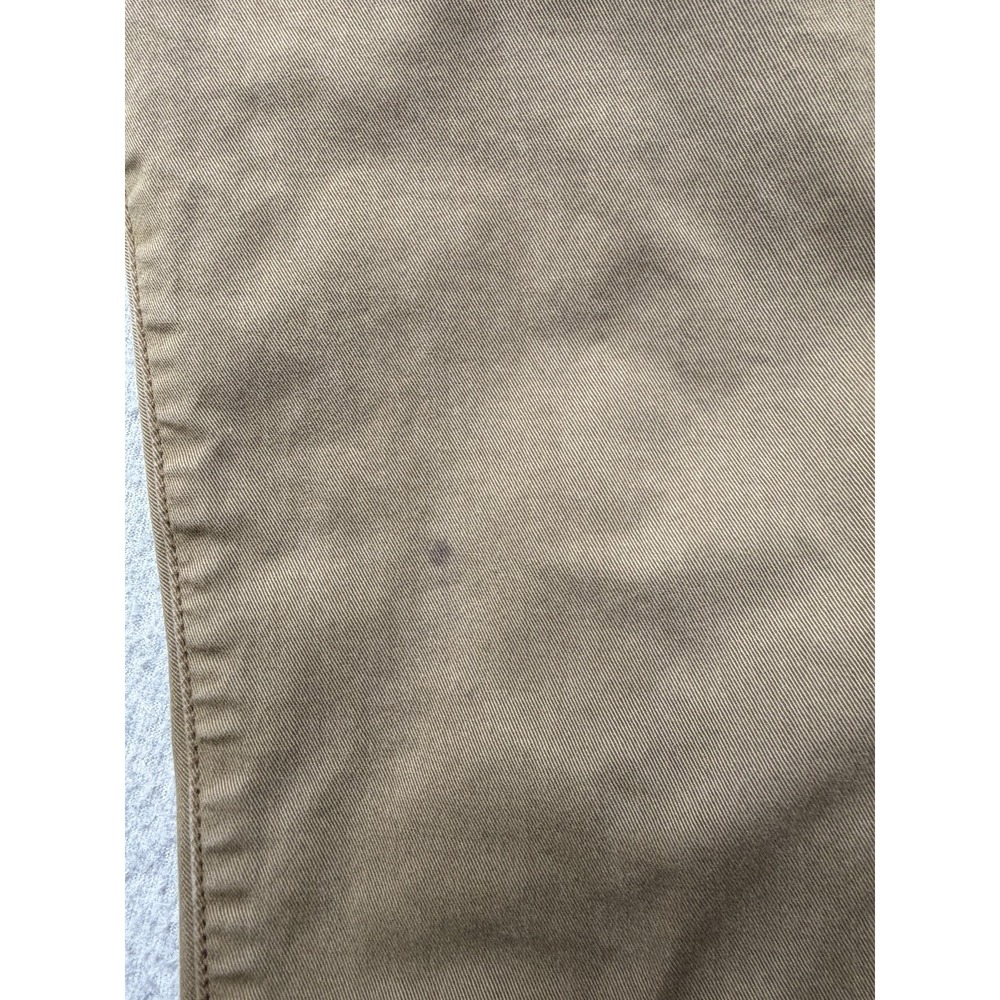 Flint and Tinder Pants Mens 33x30 Khaki Slim Fit Stretch Twill Chino 5 Pocket - Picture 3 of 14